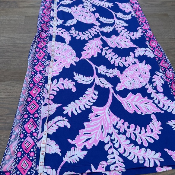 Lilly Pulitzer Silva Maxi in the "Galaxy Blue What The Shell"  size 2 - Picture 9 of 9